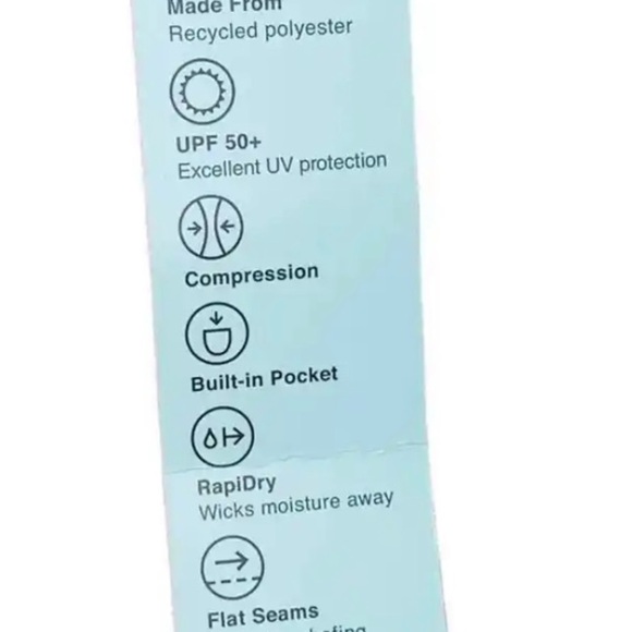 𝅺ID Ideology Women's Colorblock 7/8 Leggings-NWT - Picture 7 of 7